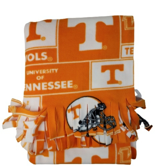 None Other - Fringed Fleece University of Tennessee Blanket
